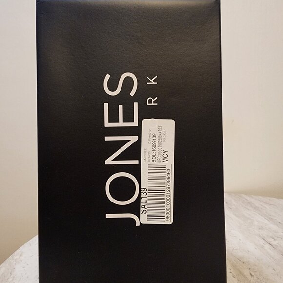 Jones New York Candree Pointed Toe Dress Slin Black Patent 8M -B036 - Picture 11 of 11